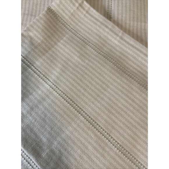 Hearth & Hand Magnolia Striped Grayish Sage Table Runner 20"wide x90”long Target - Picture 2 of 7